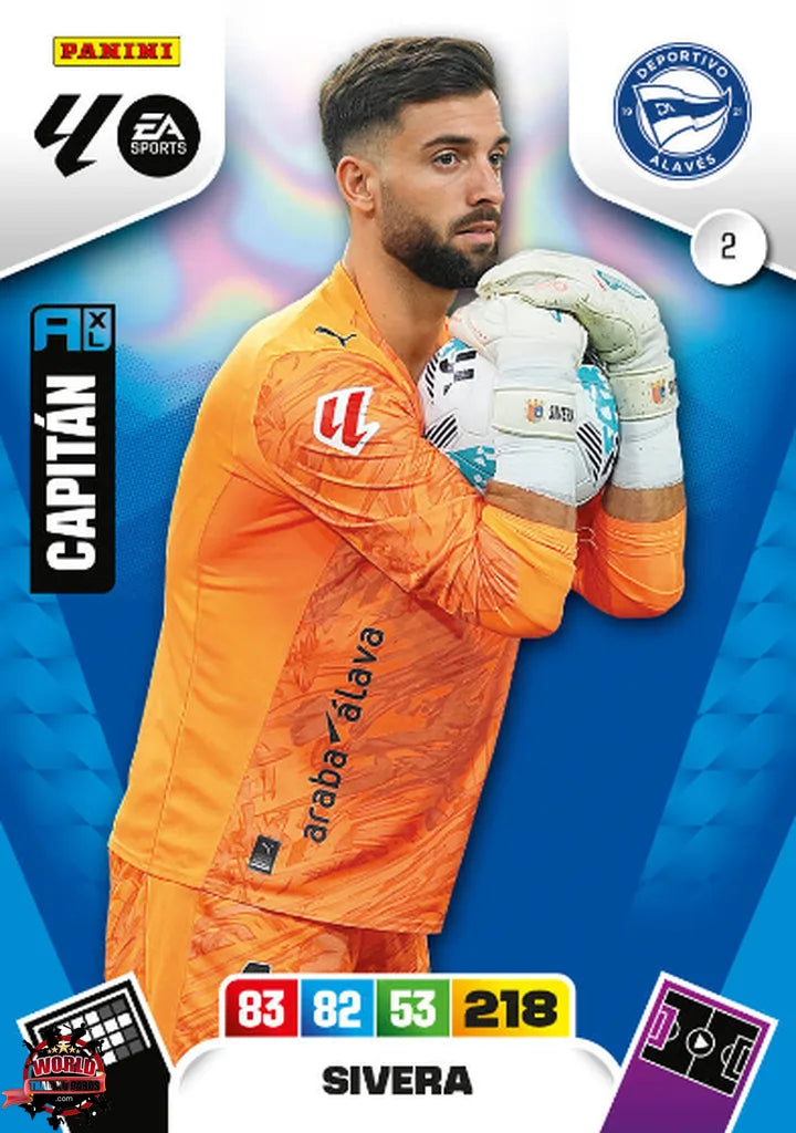 Sivera - Deportivo Alavés - Panini Adrenalyn XL - 2025-2026 - 2 - Basico