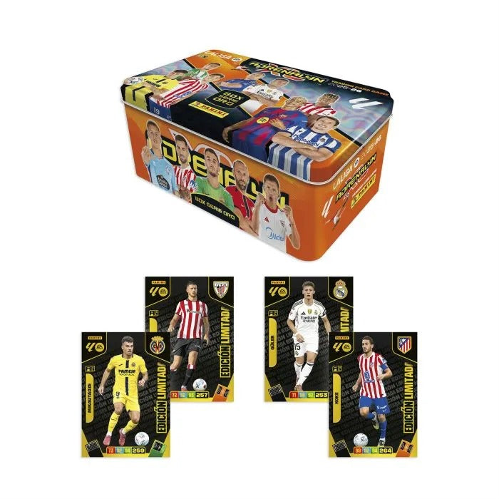 Adrenalyn XL LaLiga EA Sports 2025/26 - Lata Tin box - Colección Oficial Panini
