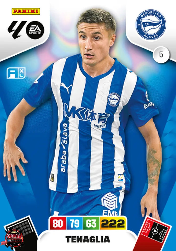 Tenaglia - Deportivo Alavés - Panini Adrenalyn XL - 2025-2026 - 5 - Basico