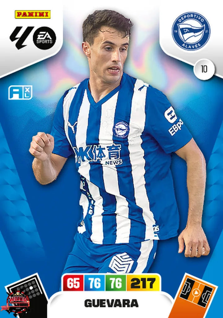 Guevara - Deportivo Alavés - Panini Adrenalyn XL - 2025-2026 - 10 - Basico