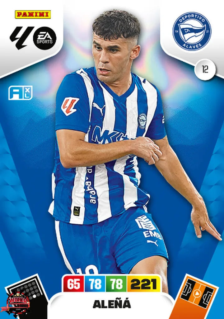 Aleñá - Deportivo Alavés - Panini Adrenalyn XL - 2025-2026 - 12 - Basico