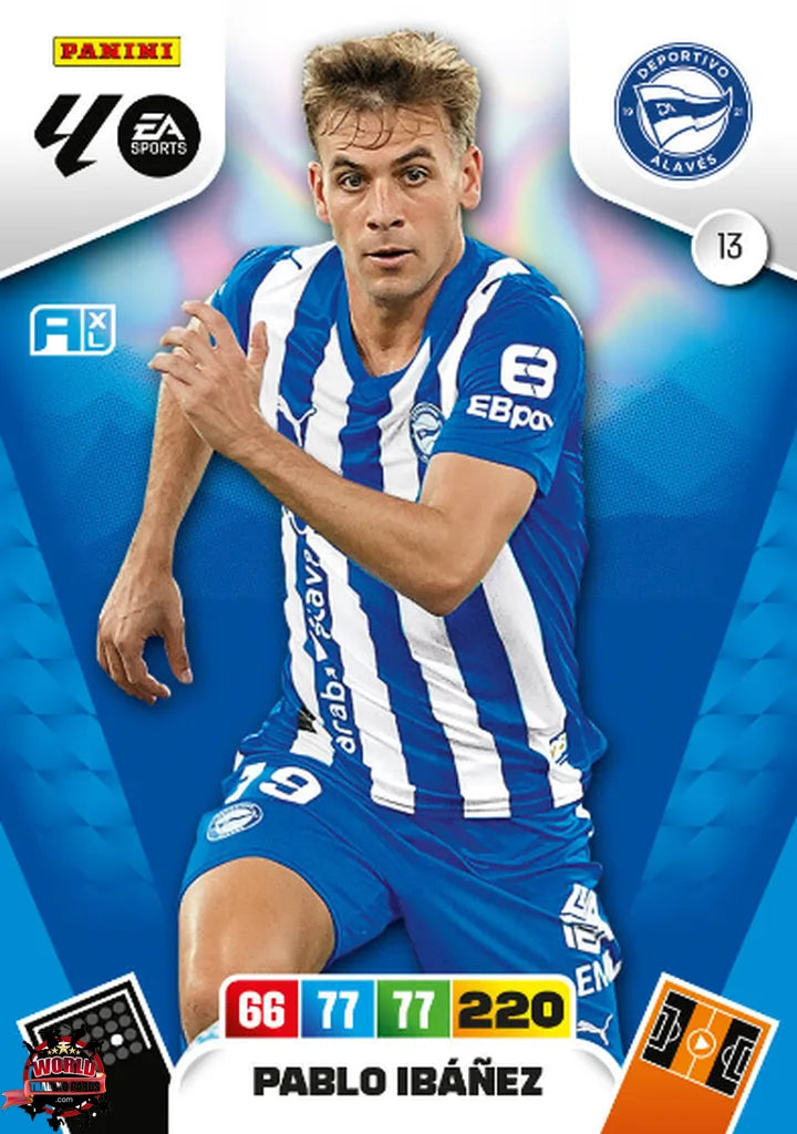 Pablo Ibáñez - Deportivo Alavés - Panini Adrenalyn XL - 2025-2026 - 13 - Basico