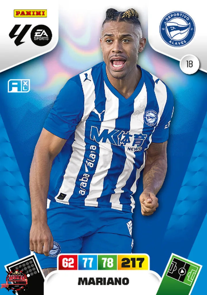 Mariano - Deportivo Alavés - Panini Adrenalyn XL - 2025-2026 - 18 - Basico