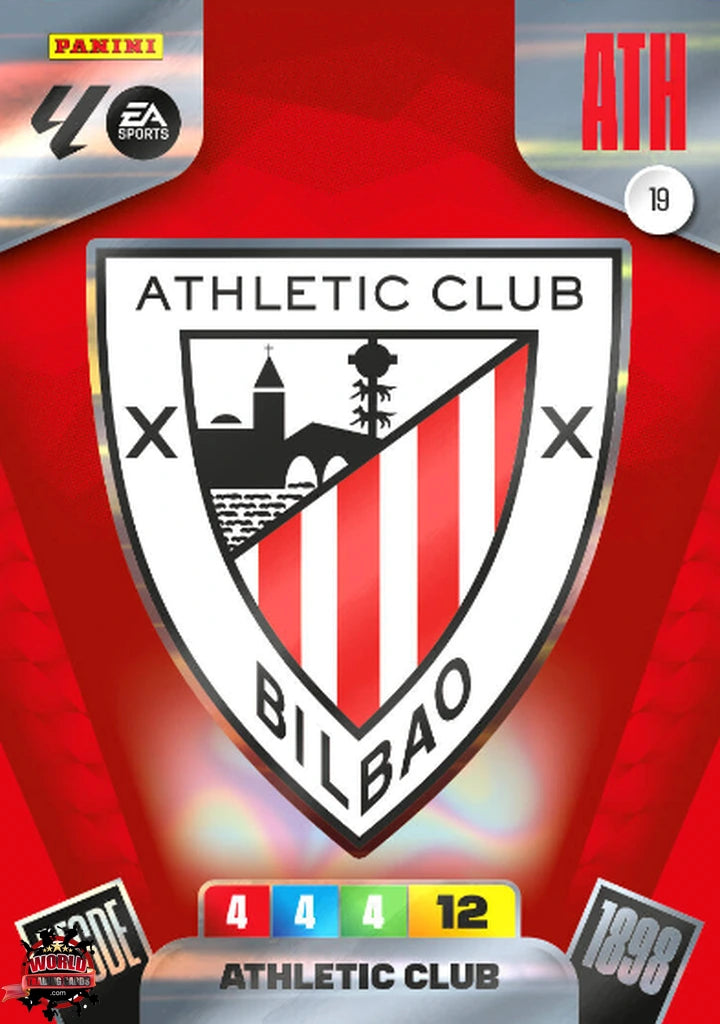 Escudo - Athletic Club - Panini Adrenalyn XL - 2025-2026 - 19 - Basico