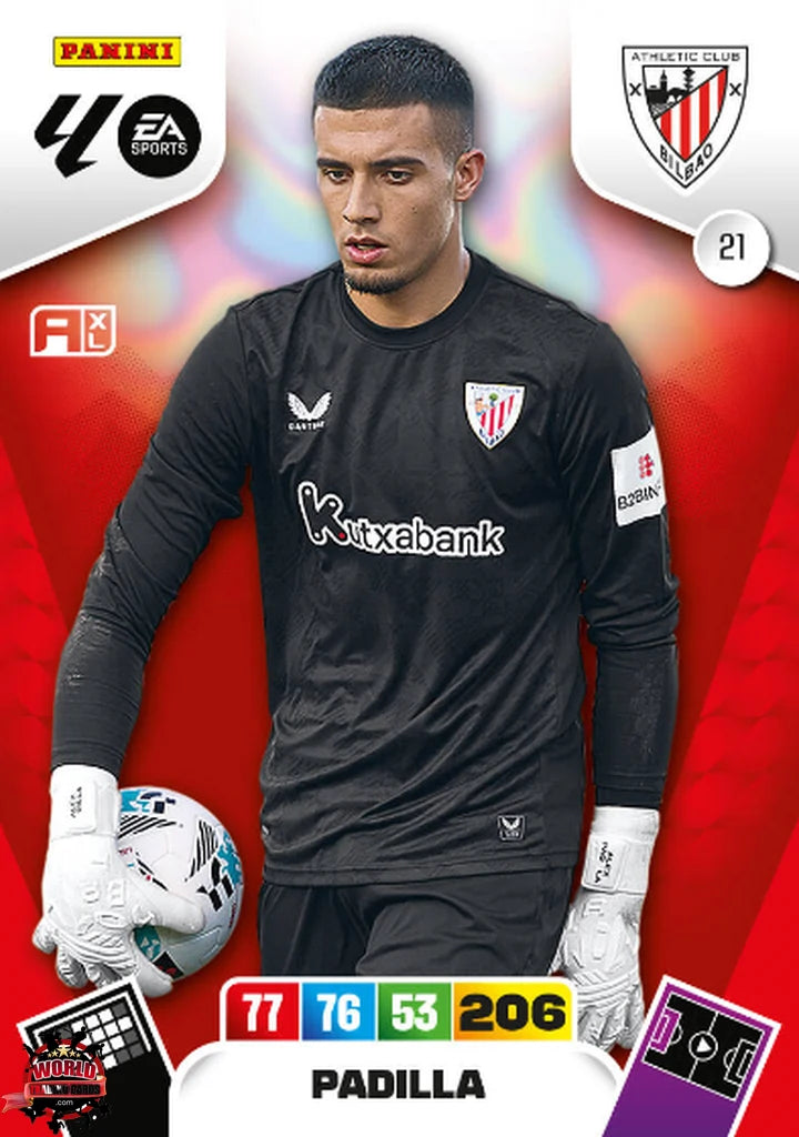 Padilla - Athletic Club - Panini Adrenalyn XL - 2025-2026 - 21 - Basico