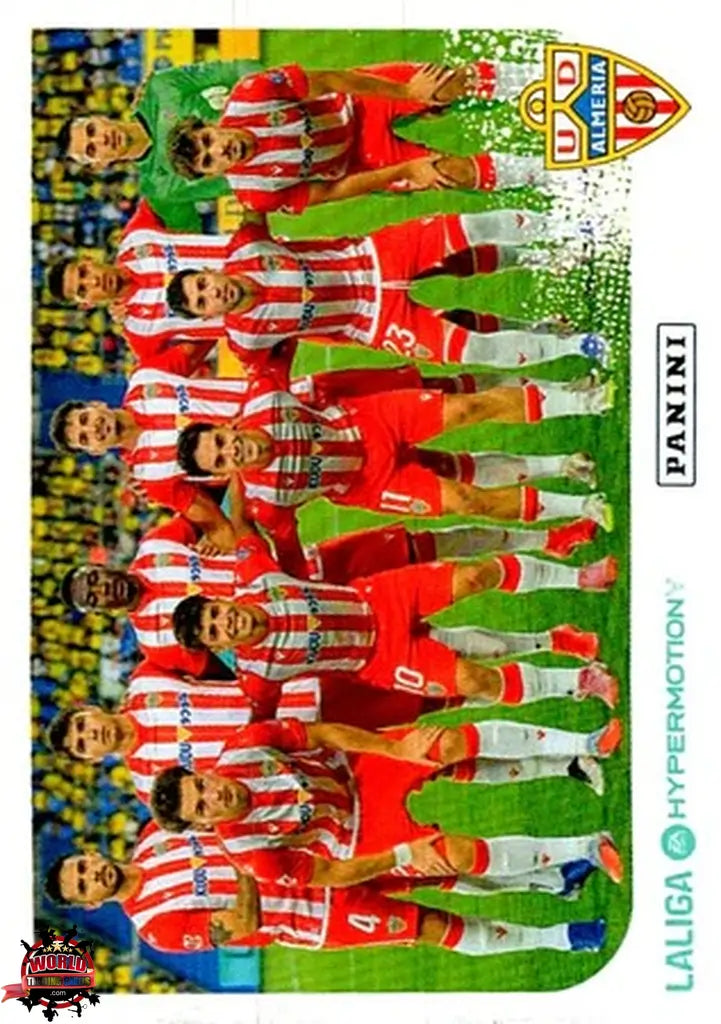 Cromo Trading Card Fútbol-Equipo-UD Almería-Panini La Liga HypermotionV 2025-2026-22-Basico
