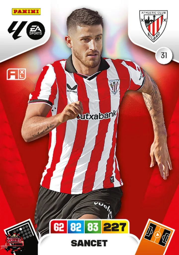 Sancet - Athletic Club - Panini Adrenalyn XL - 2025-2026 - 31 - Basico