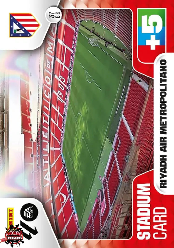 Riyadh Air Metropolitano - Atlético de Madrid - Panini Adrenalyn XL - 2025-2026 - 37 Bis - Basico
