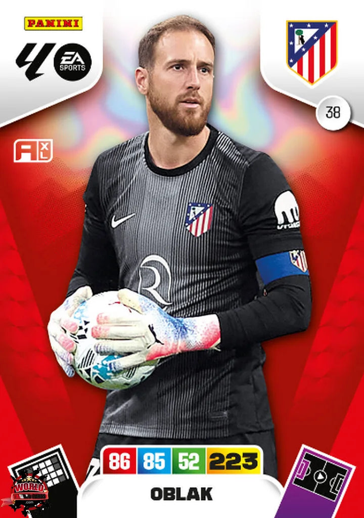 Oblak - Atlético de Madrid - Panini Adrenalyn XL - 2025-2026 - 38 - Basico