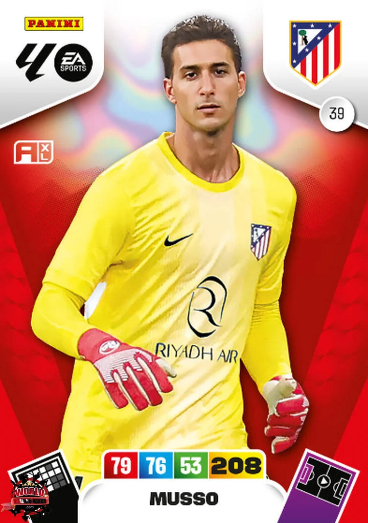 Musso - Atlético de Madrid - Panini Adrenalyn XL - 2025-2026 - 39 - Basico