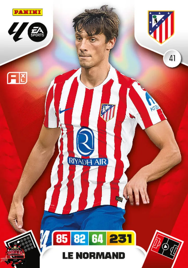 Le Normand - Atlético de Madrid - Panini Adrenalyn XL - 2025-2026 - 41 - Basico