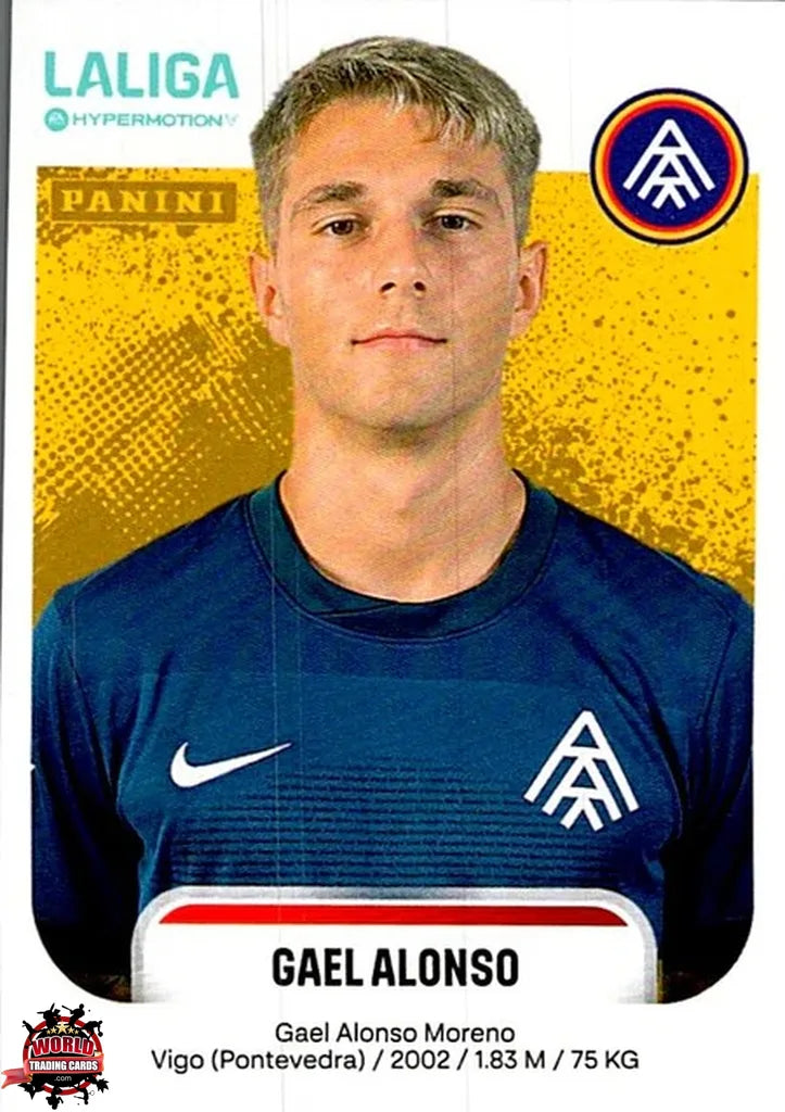 Cromo Trading Card Fútbol-Gael Alonso-FC Andorra-Panini La Liga HypermotionV 2025-2026-46-Basico
