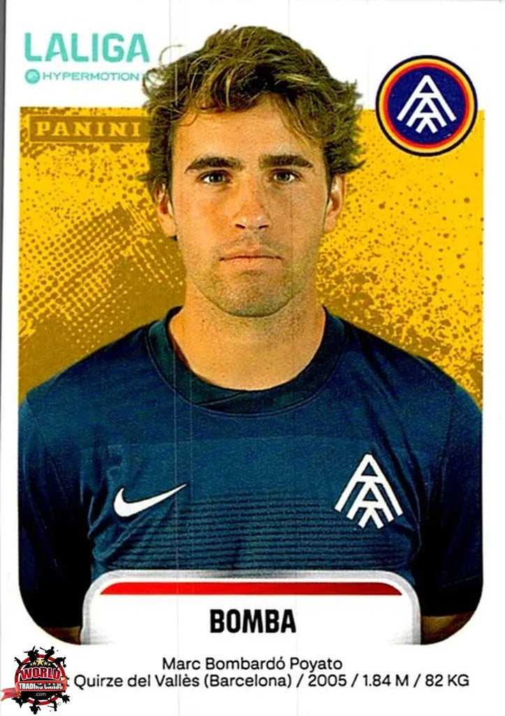 Cromo Trading Card Fútbol-Bomba-FC Andorra-Panini La Liga HypermotionV 2025-2026-48-Basico