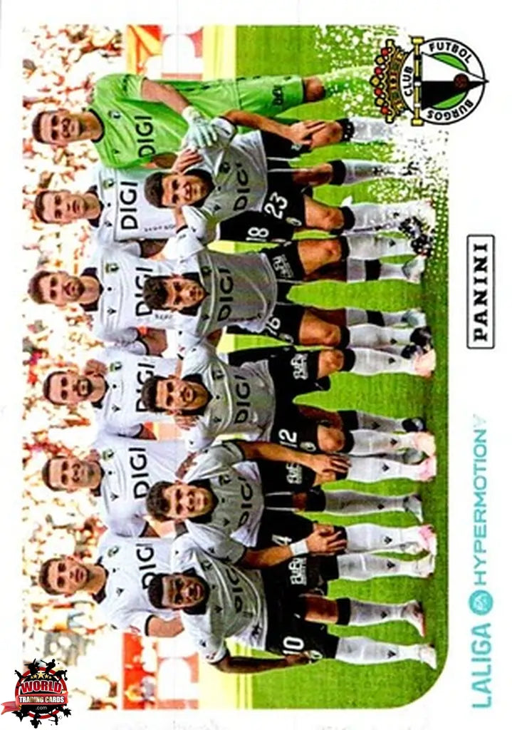 Cromo Trading Card Fútbol-Equipo-Burgos CF-Panini La Liga HypermotionV 2025-2026-60-Basico