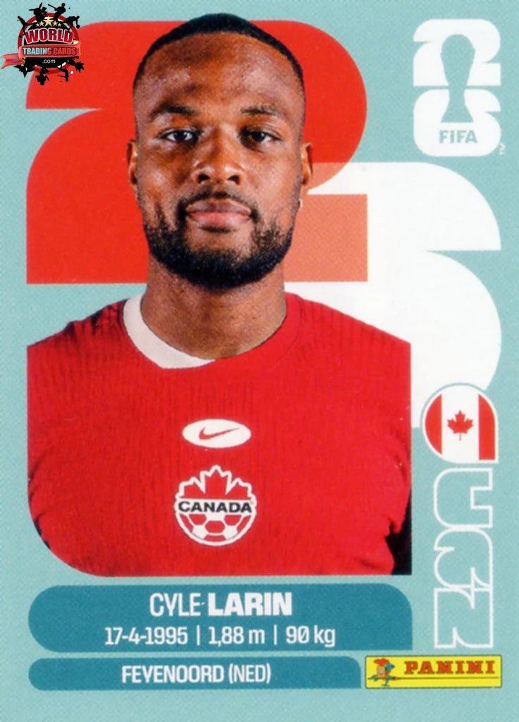 #CAN019 | Panini | Fifa World Cup Stickers | 2026 | Cyle Larin | Canada | Base