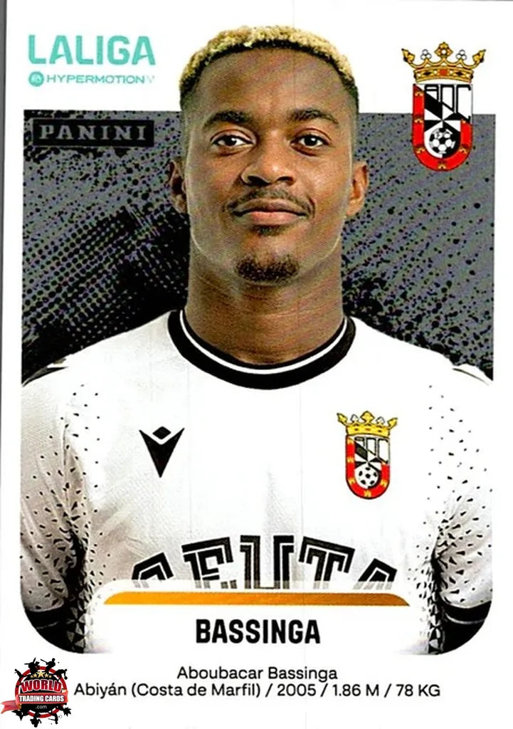 Soccer Trading Card-Bassinga-AD Ceuta FC-Panini La Liga