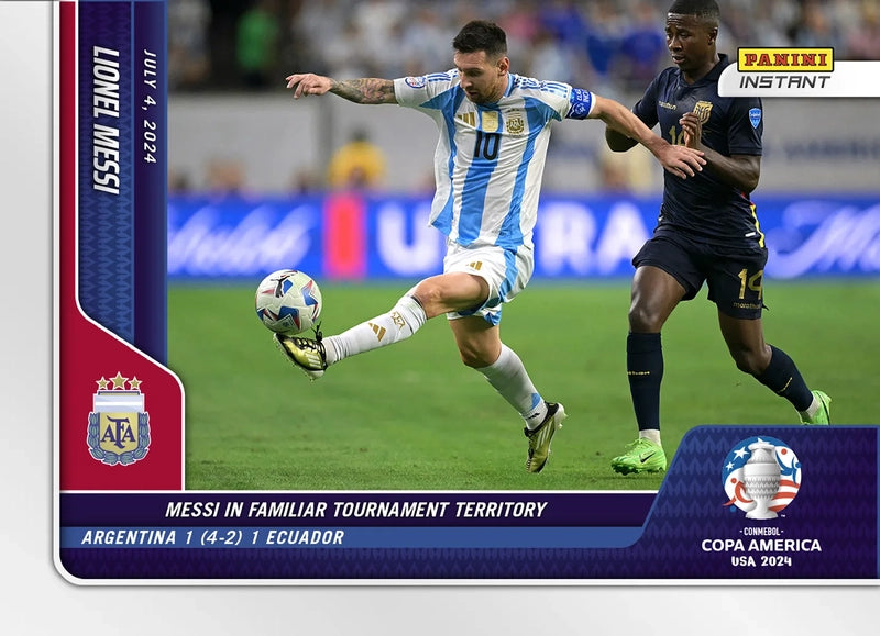Lionel Messi - Panini Instant FIFA Copa America USA 2024 - #031 - World Trading Cards