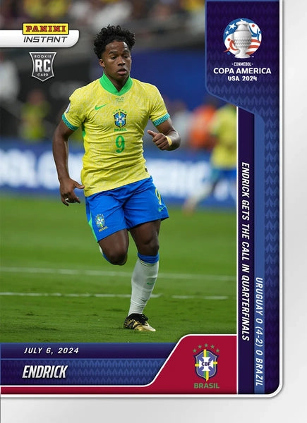 Endrick - Panini Instant FIFA Copa America USA 2024 - #036 - Rookie RC - World Trading Cards