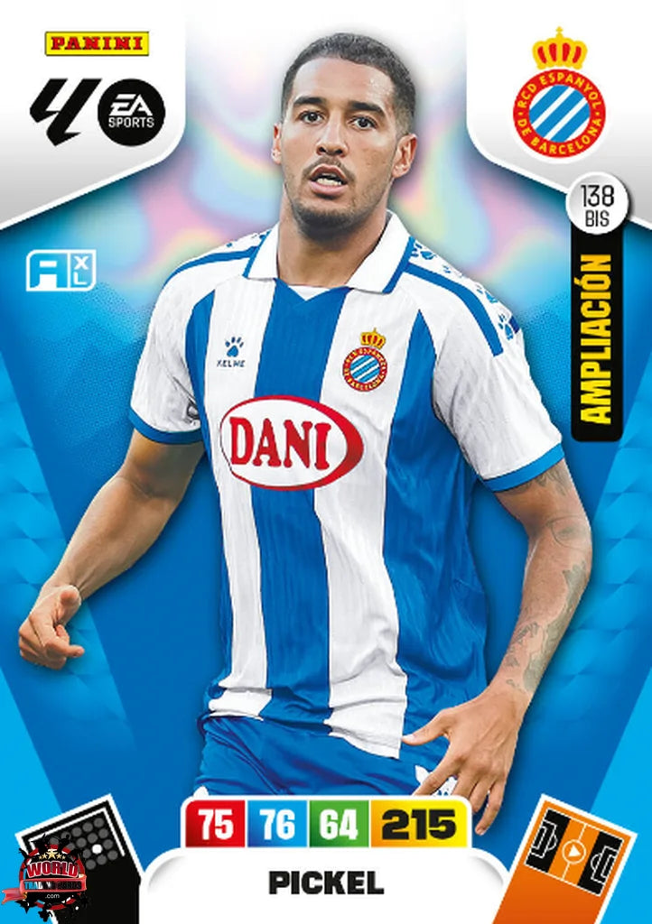Pickel - RCD Espanyol - Panini Adrenalyn XL - 2025-2026 - 138Bis - Basico Ampliación LG