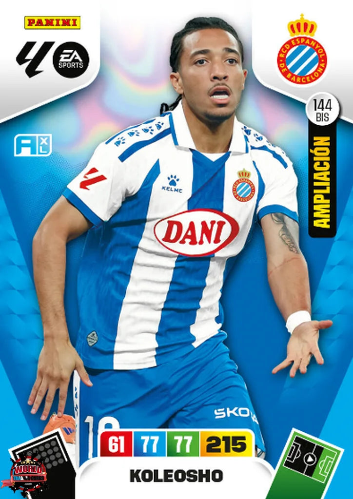 Koleosho - RCD Espanyol - Panini Adrenalyn XL - 2025-2026 - 144Bis - Basico Ampliación LP