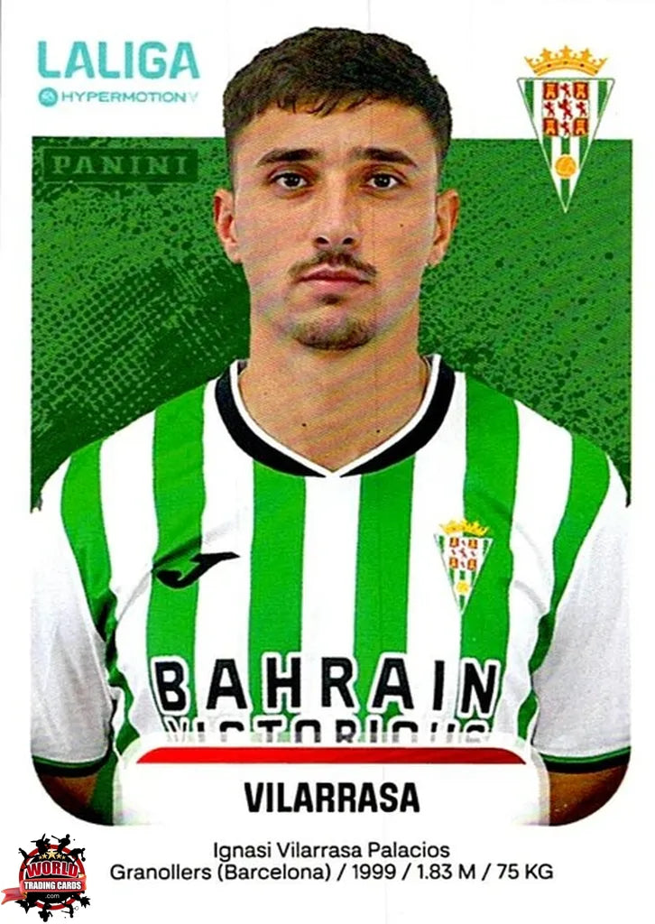 Cromo Trading Card Fútbol-Vilarrasa-Córdoba CF-Panini La Liga HypermotionV 2025-2026-144-Basico