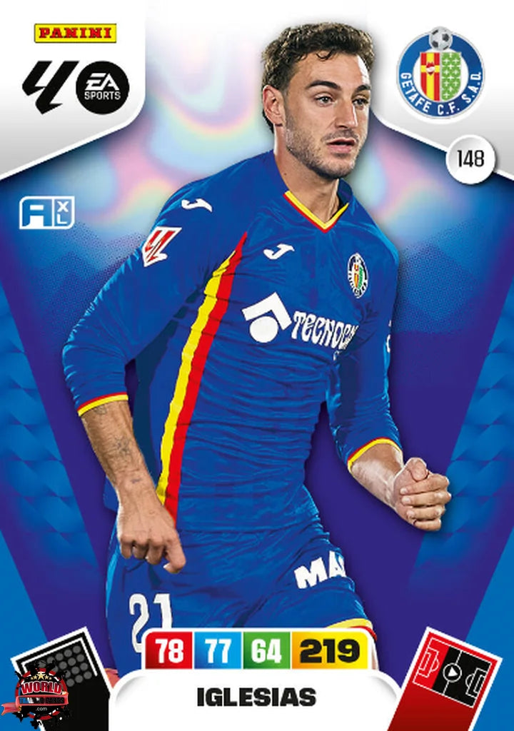 Soccer Trading Card - Iglesias - Getafe CF - Panini Adrenalyn XL