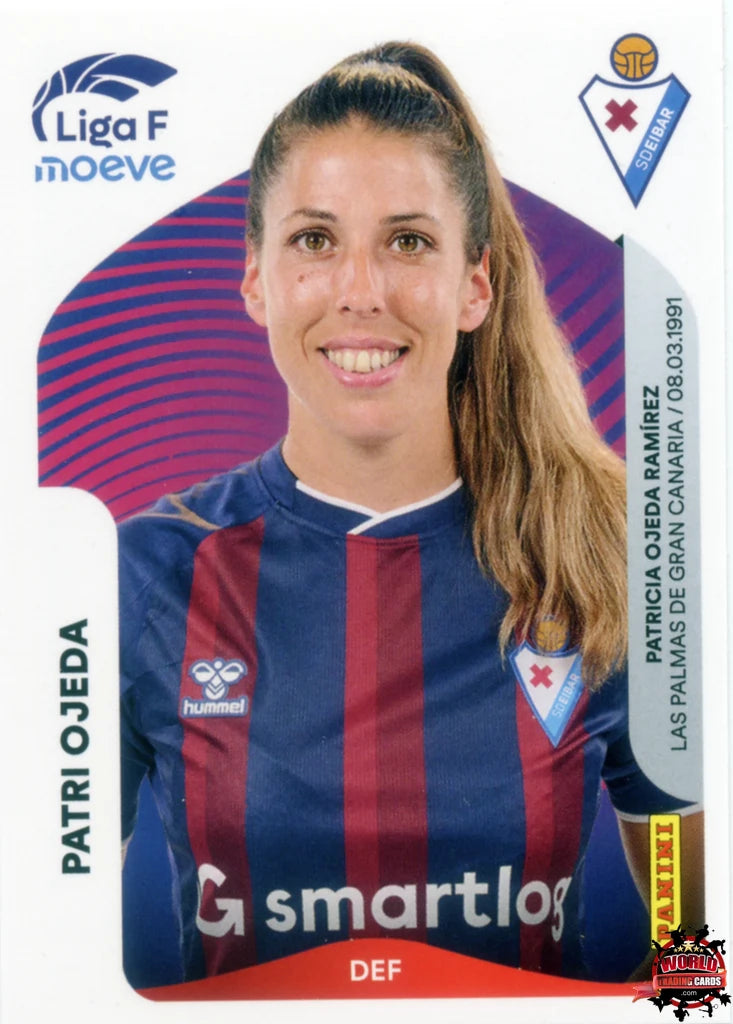 Cromo Trading Card Fútbol-Patri Ojeda-SD Eibar-Panini Liga F Moeve 2025-2026-170-Basico