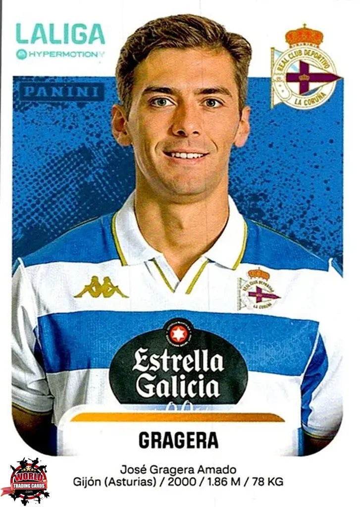 Cromo Trading Card Fútbol-Gragera-RC Deportivo-Panini La Liga HypermotionV 2025-2026-183-Basico