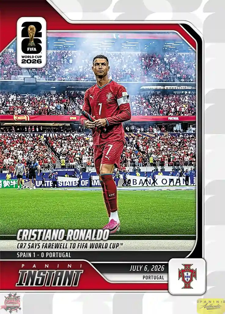 CR7さま 専用World Cup 2026 Cromos Trading Card Fútbol-Panini Instant Fifa World Cup 2026