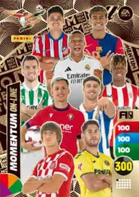 Panini Adrenalyn XL La Liga 2024/2025 - MOMENTUM - ON LINE, Cromo RAW