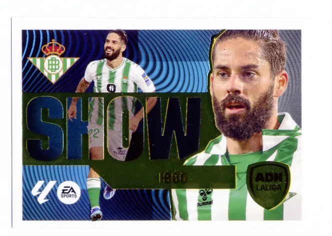 Liga Este-2024-25-Panini-Cromo Trading Card Fútbol- Isco -Betis-5-ADN La Liga Show