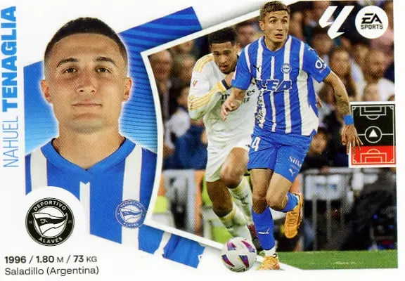 Liga Este-2024-25-Panini-Cromo Trading Card Fútbol- Tenaglia-Alavés-6-Básico