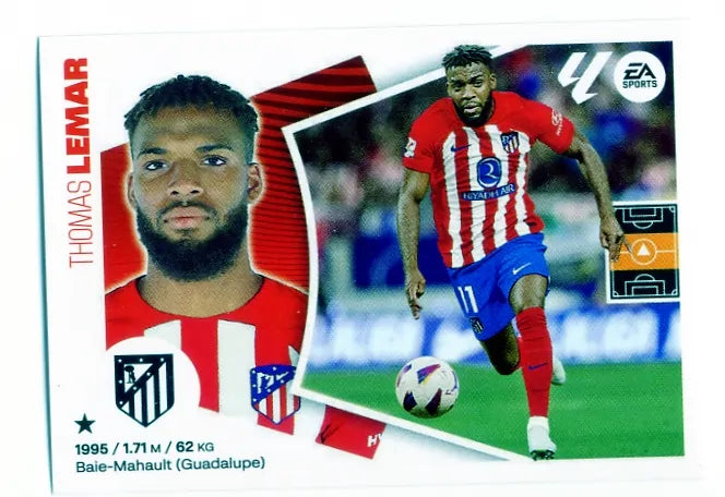 Liga Este-2024-25-Panini-Cromo Trading Card Fútbol- Lemar- Atl. de Madrid-15-Básico