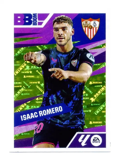 Liga Este-2024-25-Panini-Cromo Trading Card Fútbol- Isaac Romero - Sevilla-9-Baby Boom