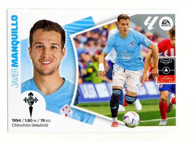 Liga Este-2024-25-Panini-Cromo Trading Card Fútbol- Manquillo-Celta-5-Básico