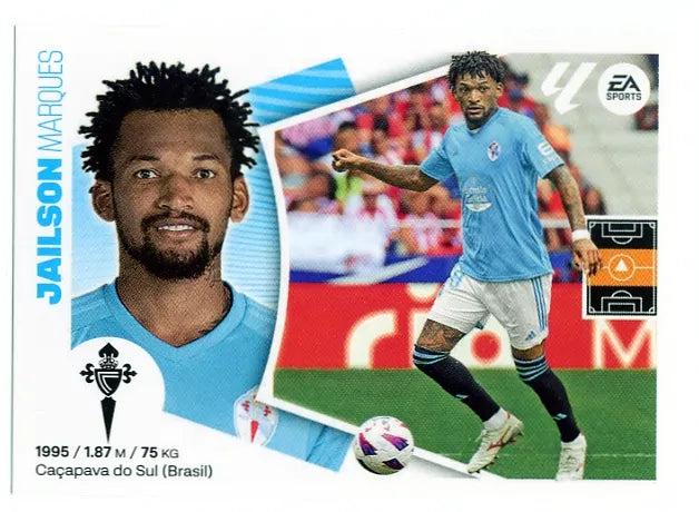 Liga Este-2024-25-Panini-Cromo Trading Card Fútbol- Jailson-Celta-11-Básico
