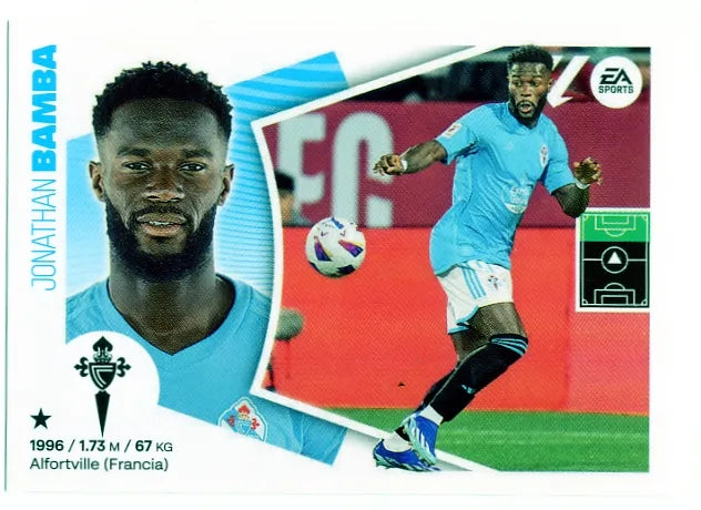 Liga Este-2024-25-Panini-Cromo Trading Card Fútbol- Bamba-Celta-19-Básico