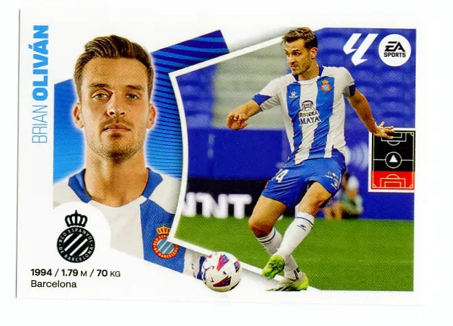 Liga Este-2024-25-Panini-Cromo Trading Card Fútbol- Oliván-Espanyol-9-Básico