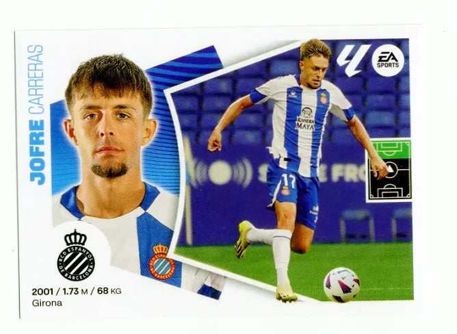 Liga Este-2024-25-Panini-Cromo Trading Card Fútbol- Jofre-Espanyol-16-Básico