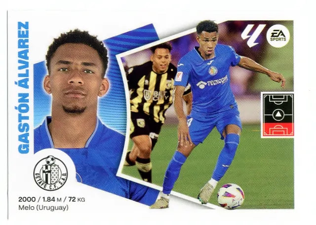 Liga Este-2024-25-Panini-Cromo Trading Card Fútbol- Gastón Álvarez- Getafe-10-Básico