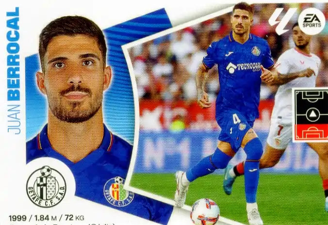 Liga Este-2024-25-Panini-Cromo Trading Card Fútbol- Berrocal - Getafe-10 Bis-Básico