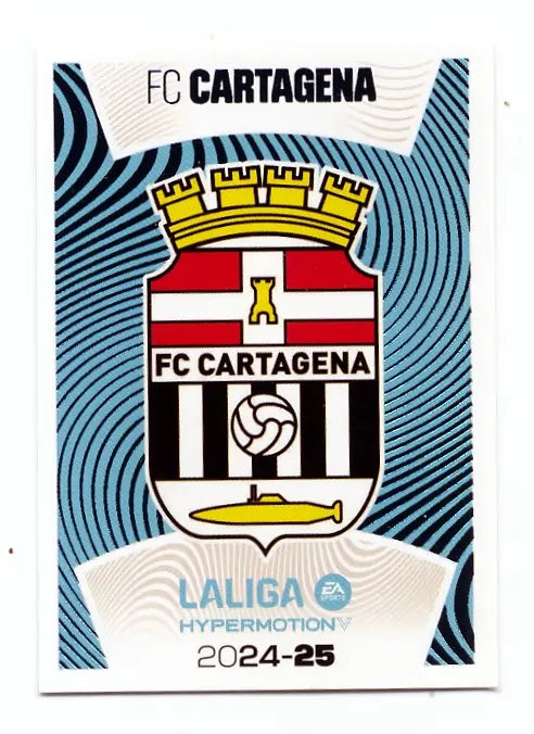 Liga Este-2024-25-Panini-Cromo Trading Card Fútbol- FC Cartagena-Cartagena-5-LALIGA Hypermotion