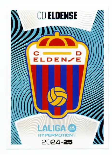 Liga Este-2024-25-Panini-Cromo Trading Card Fútbol- Eldense- Eldense-11-LALIGA Hypermotion