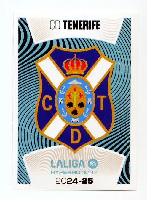 Liga Este-2024-25-Panini-Cromo Trading Card Fútbol- CD Tenerife-Tenerife-21-LALIGA Hypermotion