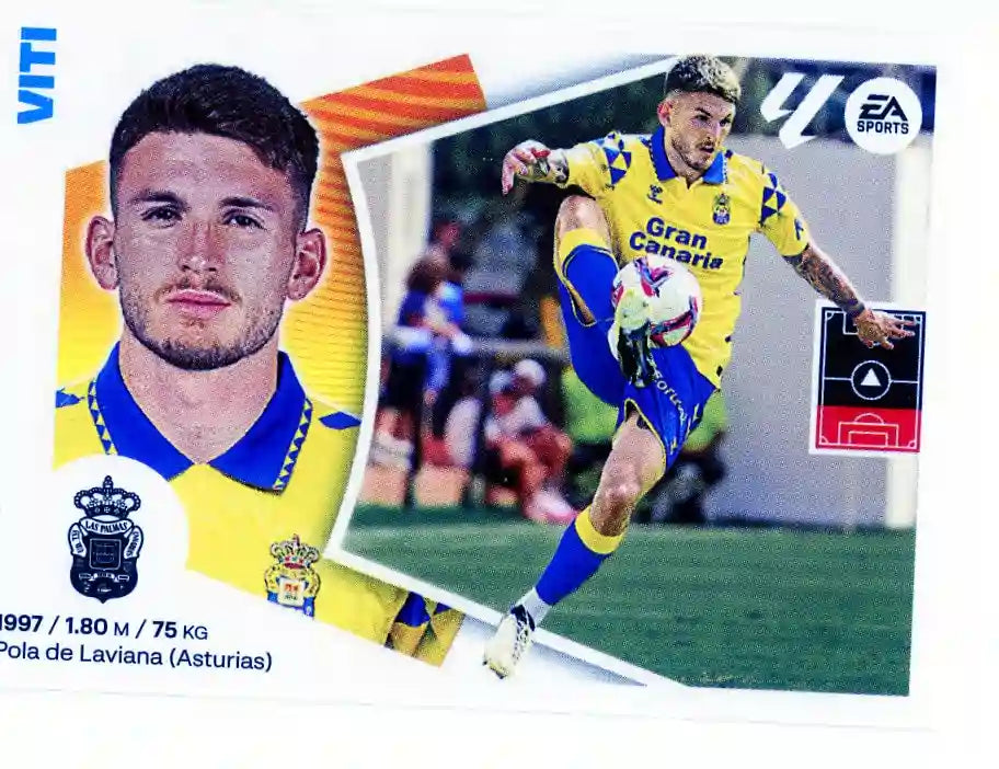 Liga Este-2024-25-Panini-Cromo Trading Card Fútbol- Viti-Las Palmas-10-Básico