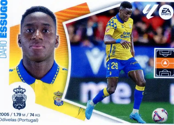 Liga Este-2024-25-Panini-Cromo Trading Card Fútbol- Essugo -Las Palmas-15 Bis-Básico
