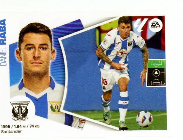 Liga Este-2024-25-Panini-Cromo Trading Card Fútbol- Raba-Leganés-18-Básico