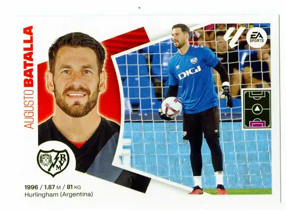 Liga Este-2024-25-Panini-Cromo Trading Card Fútbol- Batalla- Rayo Vallecano-3-Básico