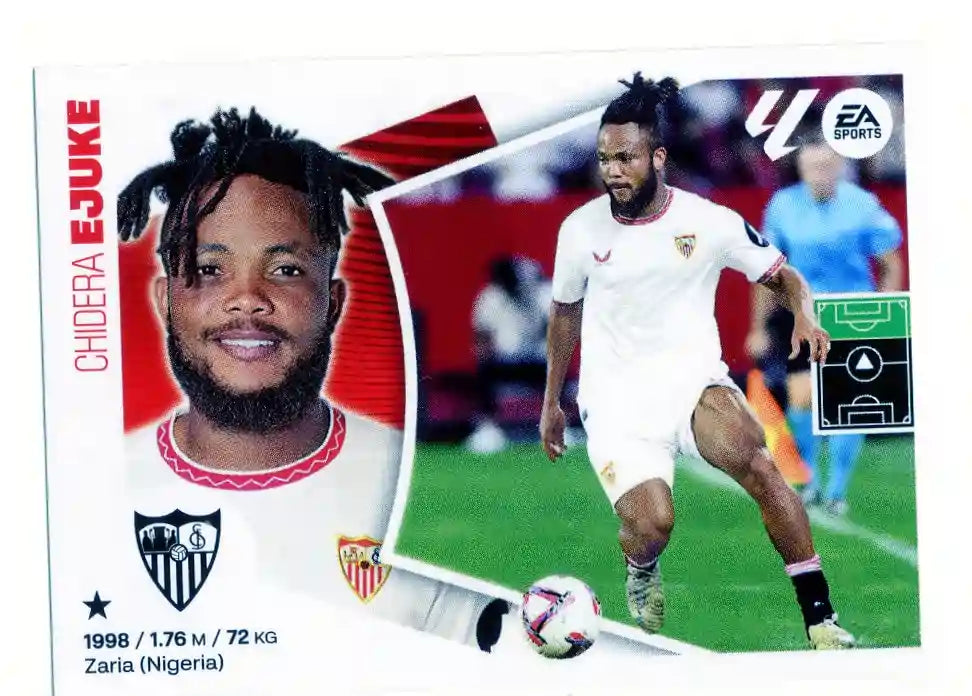 Liga Este-2024-25-Panini-Cromo Trading Card Fútbol- Ejuke- Sevilla-16-Básico