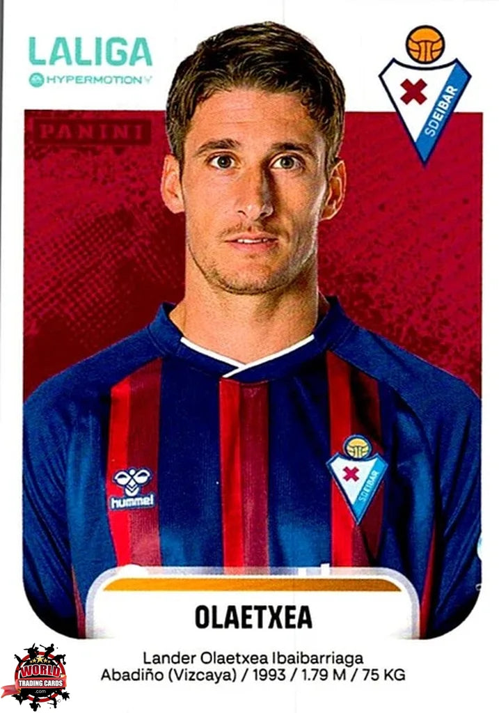 Cromo Trading Card Fútbol-Olaetxea-SD Eibar-Panini La Liga HypermotionV 2025-2026-202A-Basico